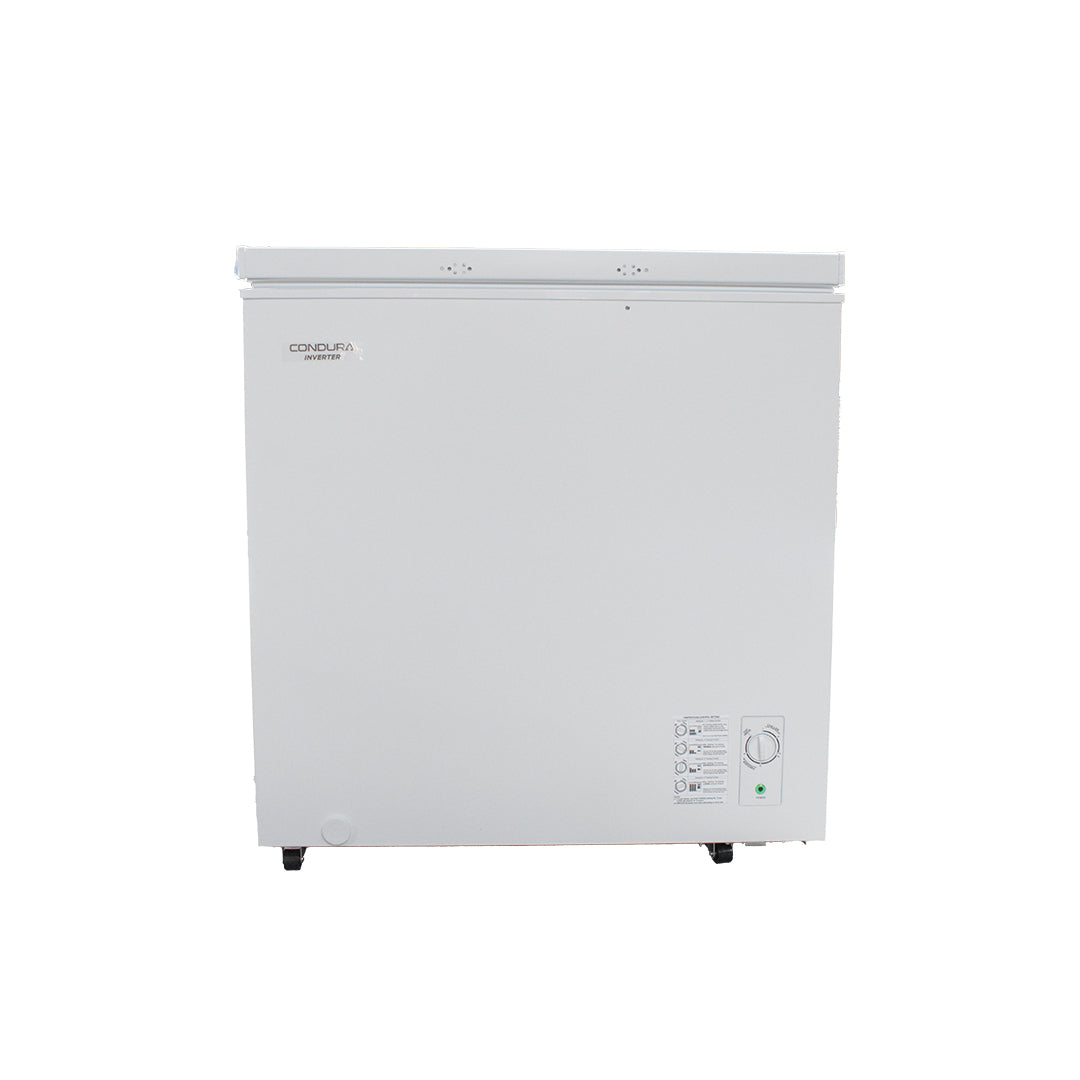 Condura 7.0 Cu.Ft. Chest Freezer Direct Cool Manual Inverter Refrigerator, White CCF70DCi (Class C)