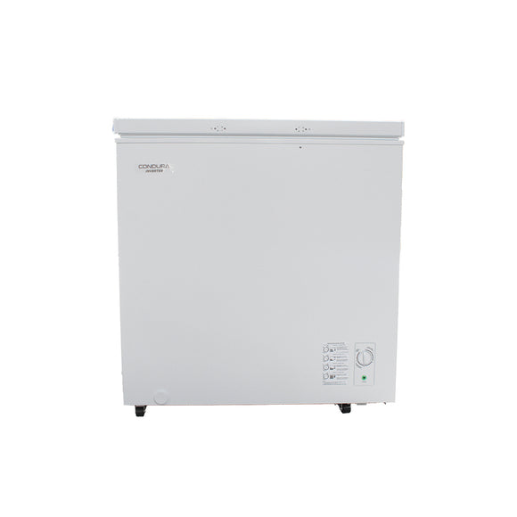 Condura 7.0 Cu.Ft. Chest Freezer Direct Cool Manual Inverter Refrigerator, White CCF70DCi  (Premium)