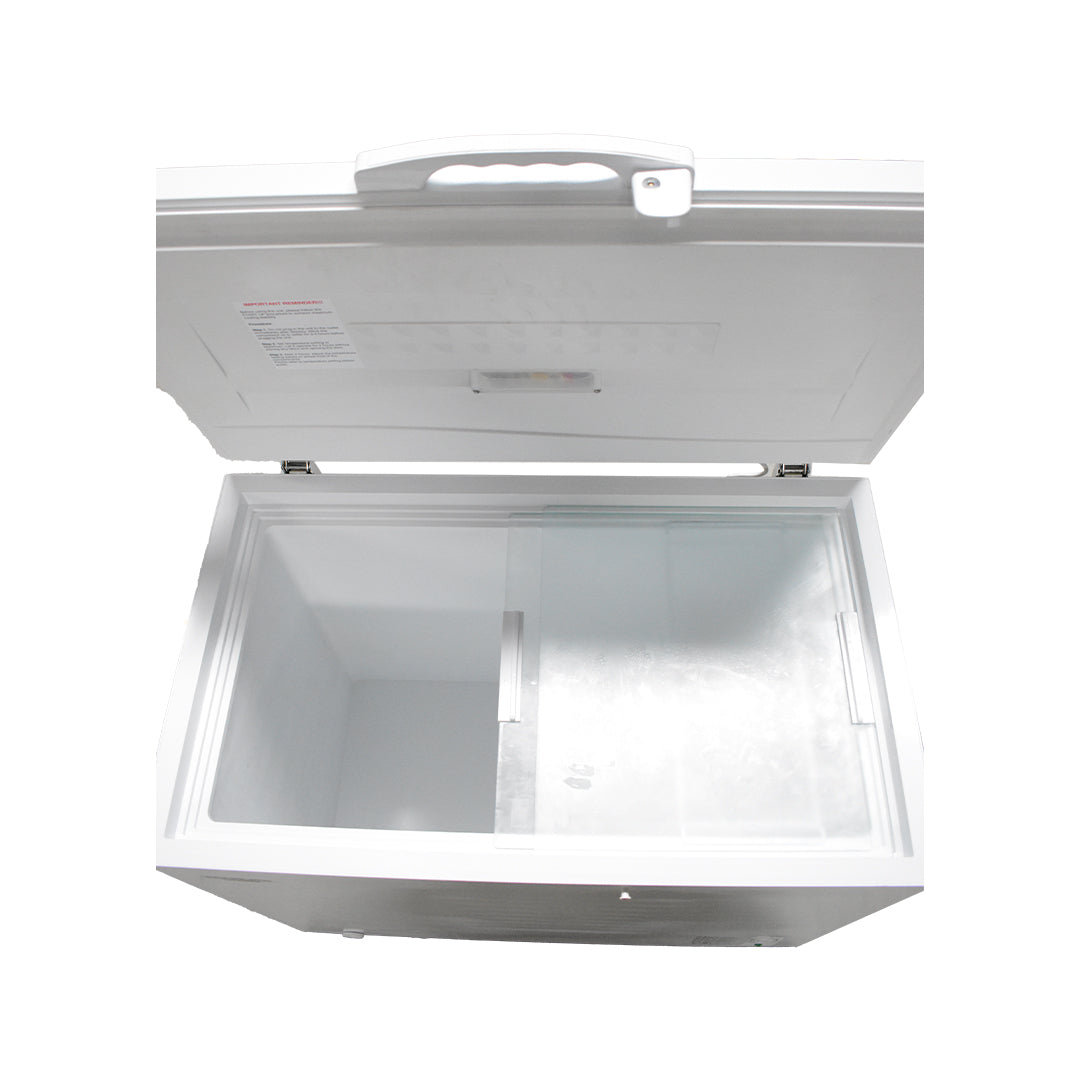 Condura 8.6 Cu.Ft. Direct Cool Chest Freezer Inverter Refrigerator, White CCF86DCI (Class B)