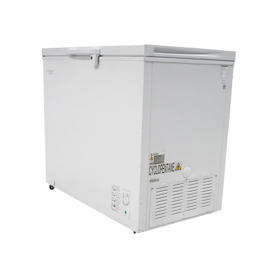 Condura 8.6 Cu.Ft. Direct Cool Chest Freezer Inverter Refrigerator, White CCF86DCI (Class B)