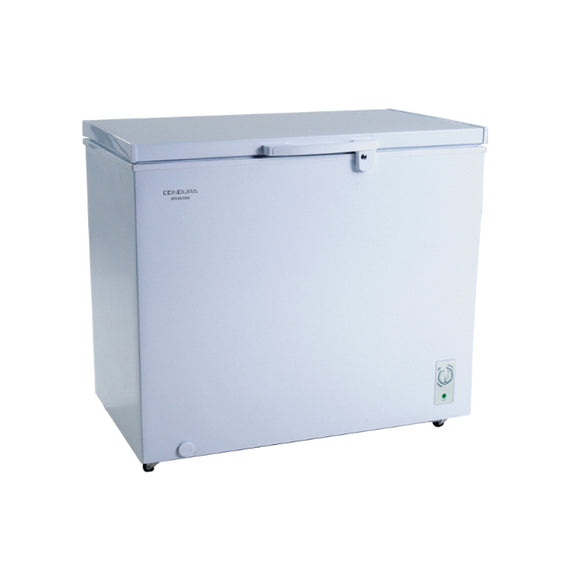 Condura 8.6 Cu.Ft. Direct Cool Chest Freezer Inverter Refrigerator, White CCF86DCI (Premium) RST