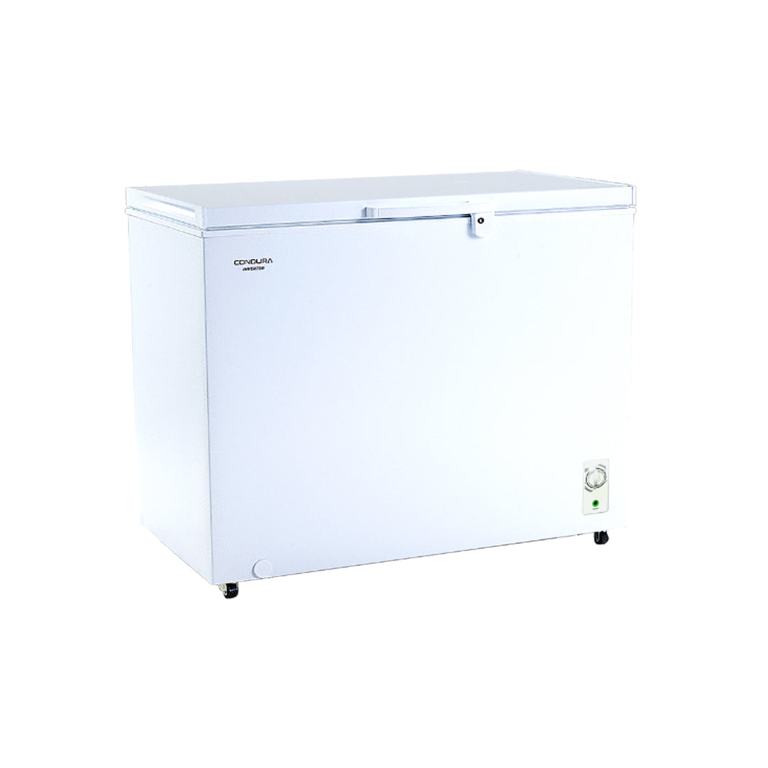 Condura 10.2 Cu.Ft. Chest Freezer Inverter Refrigerator, White CCF102DCI (Premium) RST