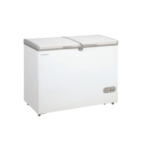 Condura 10 Cu.Ft. Negosyo Pro Dual Comparment Chest Freezer Non-Inverter Refrigerator CCF100DF (Premium) RST