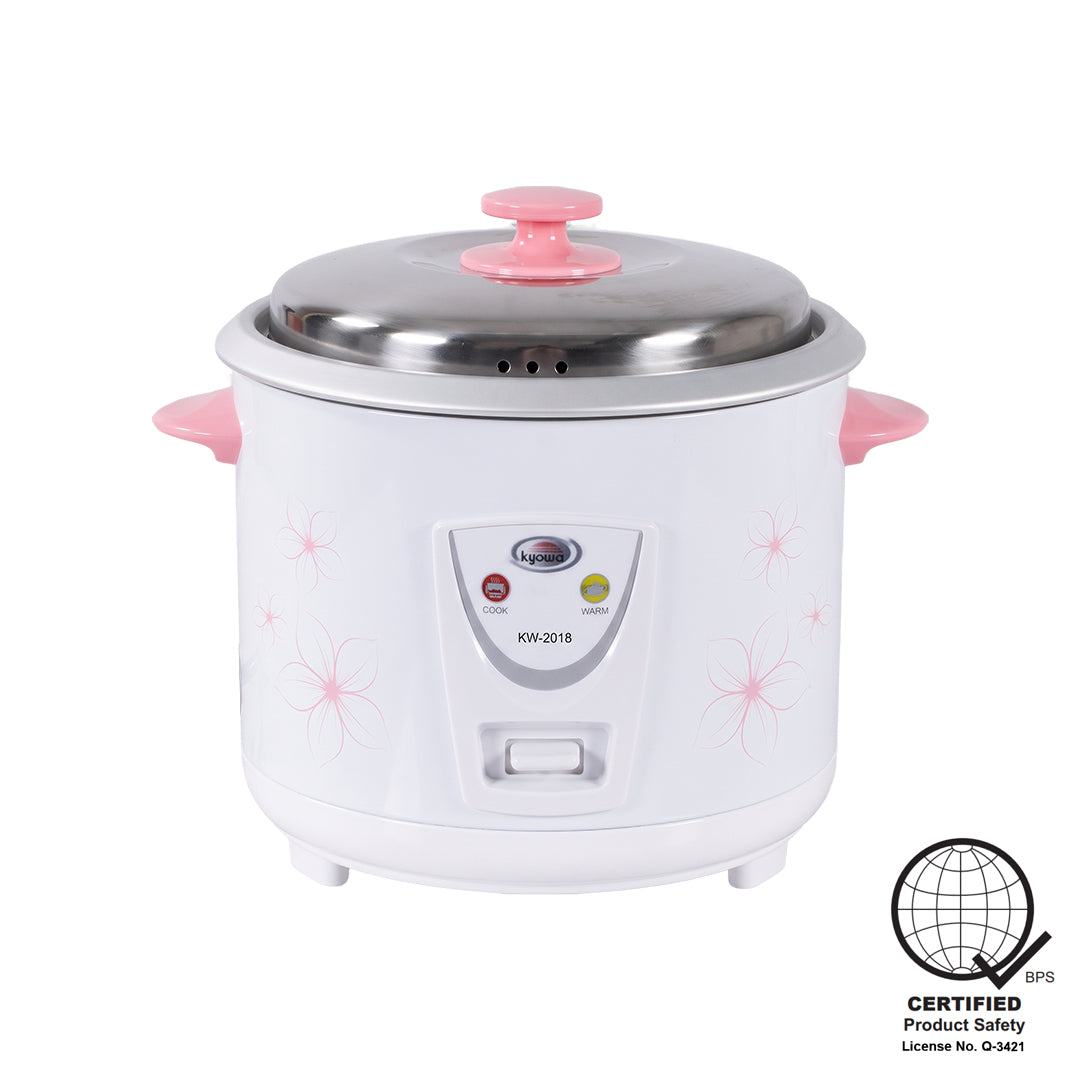 Kyowa 1.8 L Rice Cooker Pink K20187 (Class B)