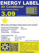 Condura 0.50 HP Standard Window-Type Air Conditioner (Class B)-7