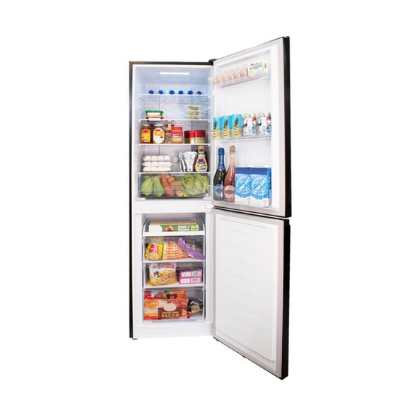 Condura 9 Cu. Ft. No Frost Bottom Freezer Inverter Refrigerator, Black Matte (Class B)