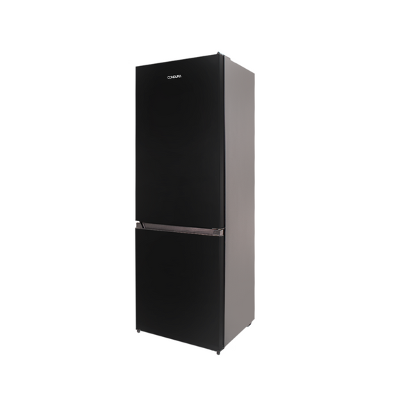 Condura 10 Cu. Ft. No Frost Bottom Freezer Inverter Refrigerator, Black Matte, CBF312i (Class A)