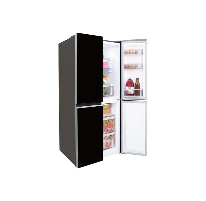 Condura 18.4 Cu. Ft. No Frost, Multi-Door Inverter Refrigerator, Black Glass CFD-522i (Class A)