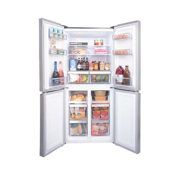 Condura 16.5 Cu. Ft. No Frost, Multi-Door Inverter Refrigerator, Black Glass CFD-522i (Class A)