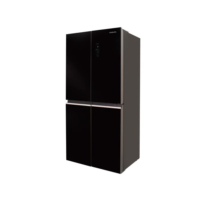 Condura 16.5 Cu. Ft. No Frost, Multi-Door Inverter Refrigerator, Black Glass CFD-522i (Class A)