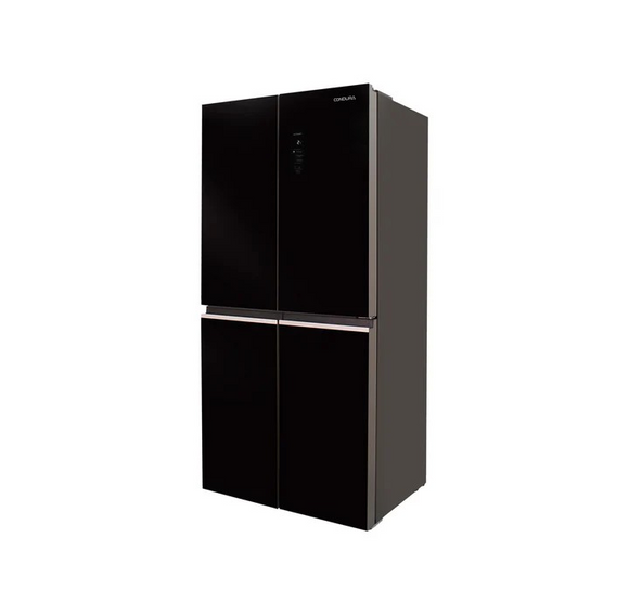 Condura 16.5 Cu. Ft. No Frost, Multi-Door Inverter Refrigerator, Black Glass CFD-522i (Class A)
