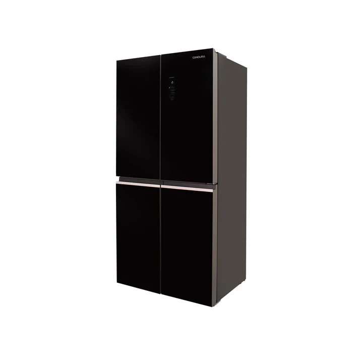 Condura 18.4 Cu. Ft. No Frost, Multi-Door Inverter Refrigerator, Black Glass CFD-522i (Class A)