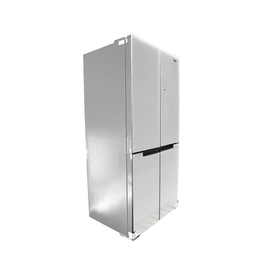 Condura 16.7 Cu.Ft. No Frost Multi-Door Inverter Refrigerator, White Glass CMD183iW (Class C)