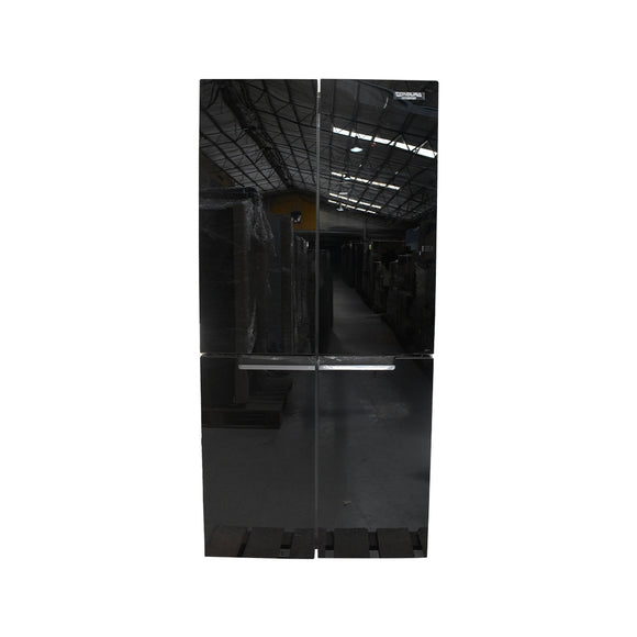 Condura 16.7 Cu.Ft. No Frost Multi-Door Inverter Refrigerator, Black Glass CMD183iB (Class B)