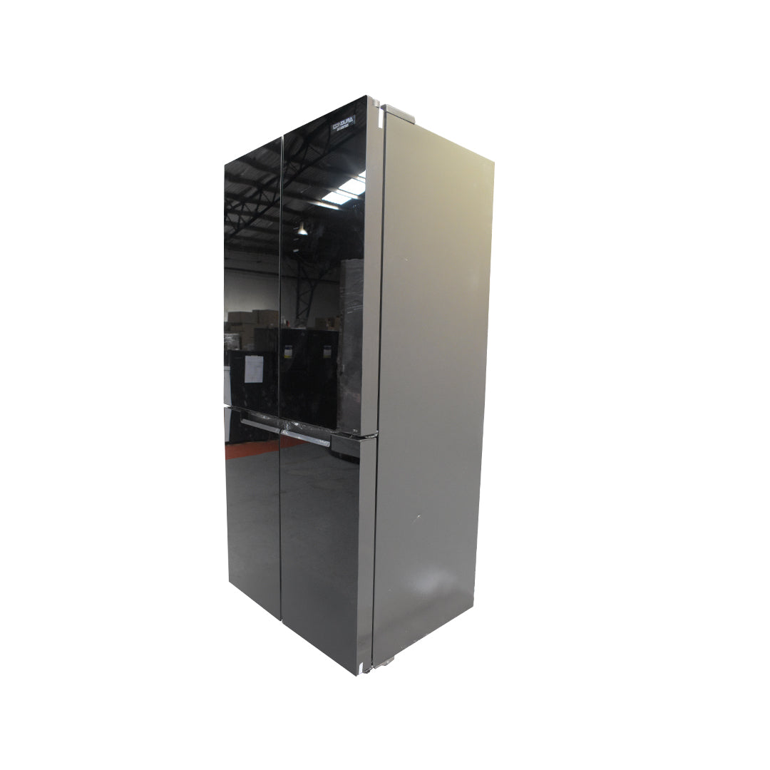 Condura 16.7 Cu.Ft. No Frost Multi-Door Inverter Refrigerator, Black Glass CMD183iB (Class C)