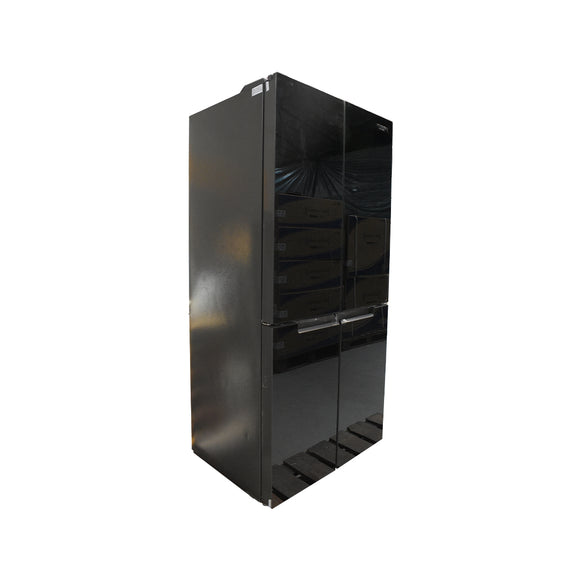 Condura 16.7 Cu.Ft. No Frost Multi-Door Inverter Refrigerator, Black Glass CMD183iB (Class B)