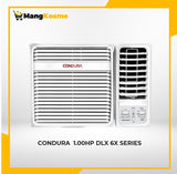 Condura 1.00 HP Timer 6X Series Window-Type Air Conditioner (Class B)