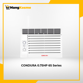Condura 0.75 HP CHG Deluxe 6S Series Window-Type Air Conditioner (Class B)