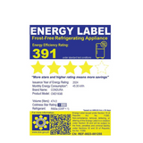 Condura 16.7 Cu.Ft. No Frost Multi-Door Inverter Refrigerator, Black Glass CMD183iB (Class C)