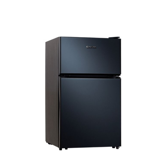 Condura 3.1 Cu. Ft .Two Door, Manual Defrost, Personal Refrigerator, Black Glass, CPR90TD (Class C)
