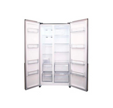 Condura 15.6 Cu. Ft. Icon No Frost Side by Side, Inverter Refrigerator, Black Glass CSS-472i (Class C)
