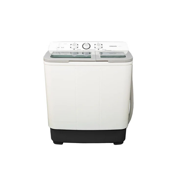 Condura 8.5 KG Crystal Lid, Twin Tub Washing Machine (Premium)
