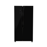 Condura 20 Cu. Ft. No Frost Inverter Side-by-Side Refrigerator Black Glass Door CSS-562i (Class B)