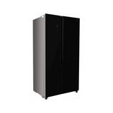 Condura 20 Cu. Ft. No Frost Inverter Side-by-Side Refrigerator Black Glass Door CSS-562i (Class B)