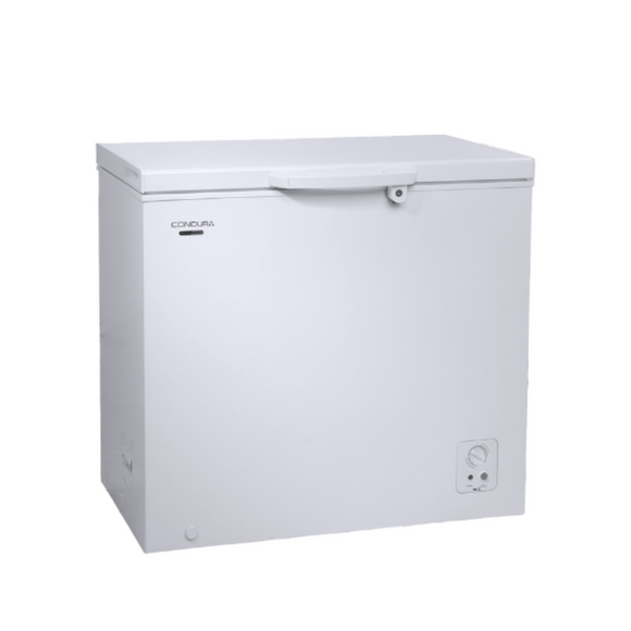 Condura 4.7 Cu. Ft. Manual Defrost Chest Freezer Inverter Pro Refrigerator, White CCF150Ri (Class A)