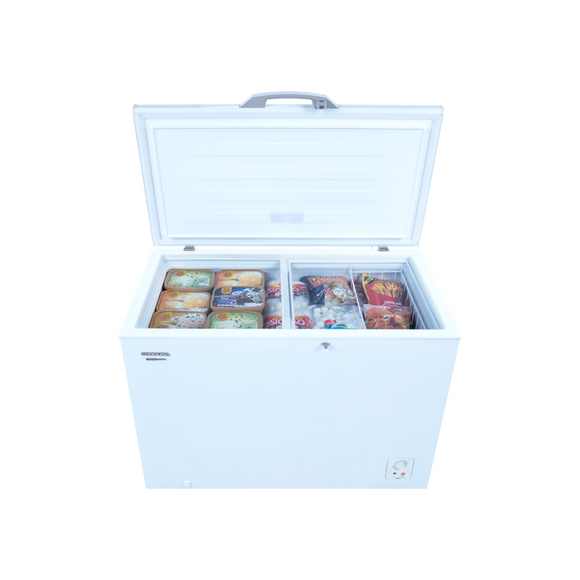 Condura 10.1 Cu. Ft. Negosyo Chest Freezer Inverter Pro Refrigerator, White, CCF310Ri (Class A)
