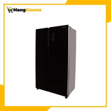 Condura 18.8 Cu. FT. No Frost Fully Auto, Side by Side Inverter Refrigerator, Black Glass, CSS-564i (Class A)