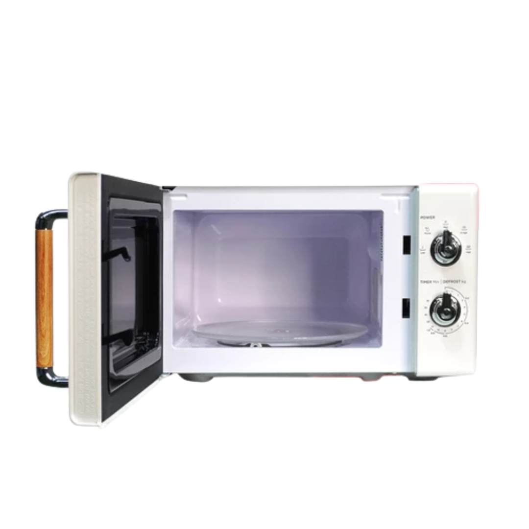 Condura 20 L Retro White Microwave Oven (Premium)