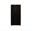 Condura 15.6 Cu. Ft. Icon No Frost Side by Side, Inverter Refrigerator, Black Glass CSS-472i (Class B)-1