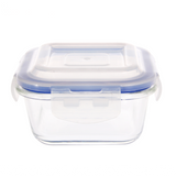 Masflex 520 ML Square Glass Food Container FE-520 (Premium)