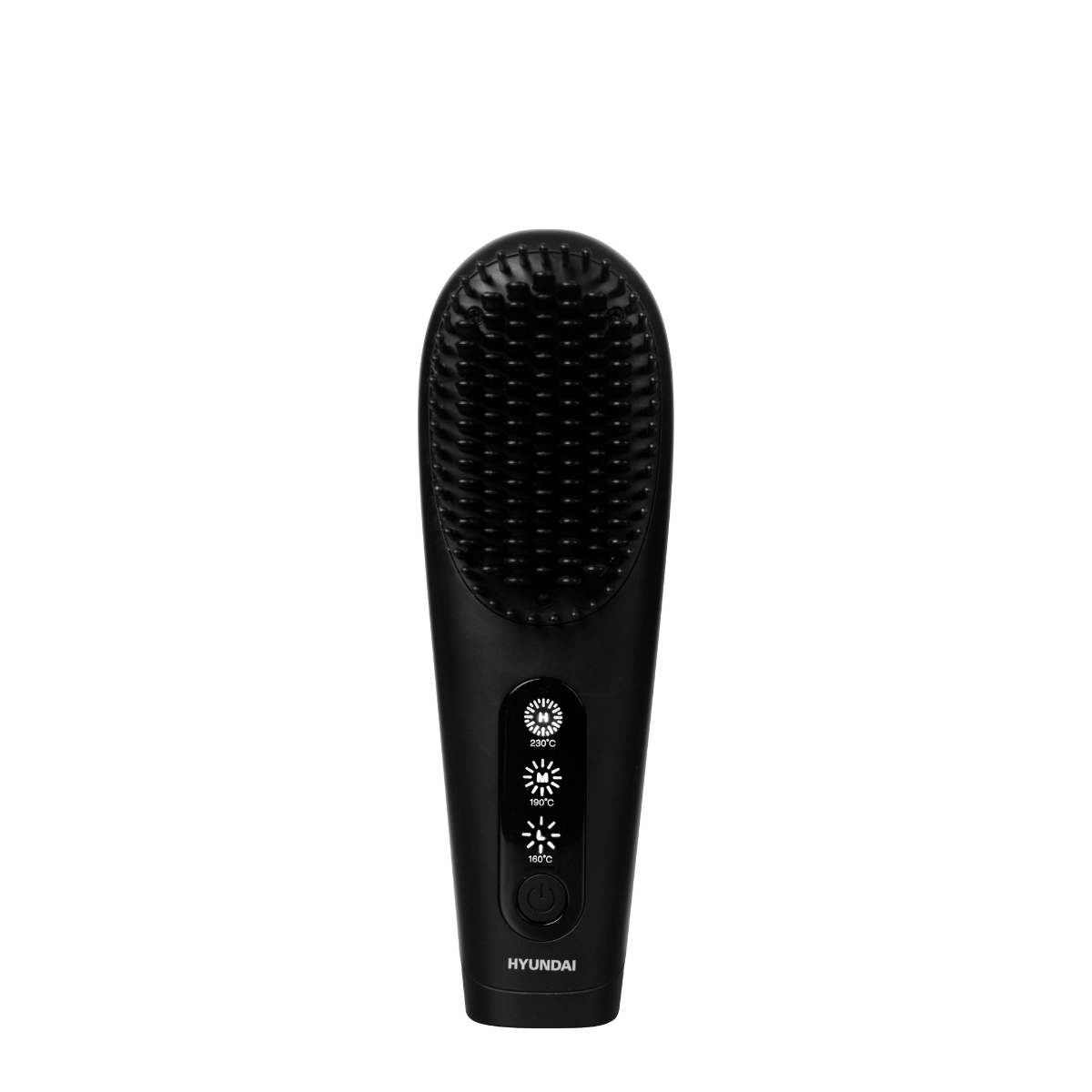 Hyundai Hair Straightener Brush Cordless Black HC-204 (Premium)