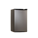 Kelvinator 4 Cu.Ft. Standard manual Defrost Personal Refrigerator, Silver Black, KPR122MN-R (Class A)-2
