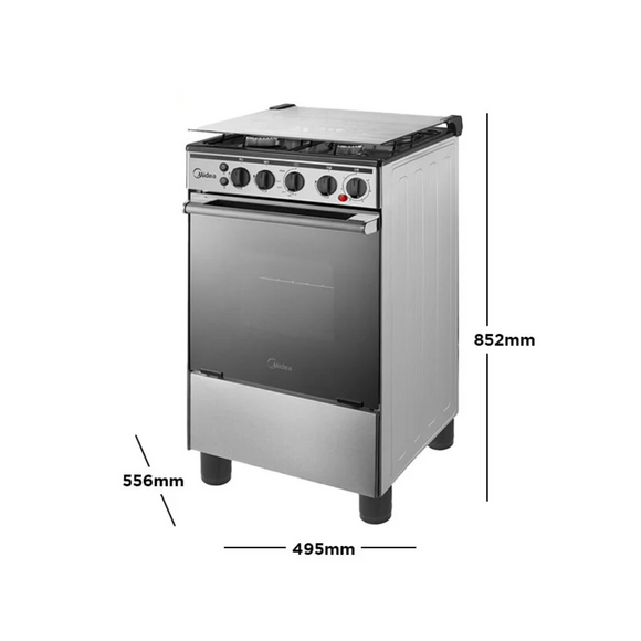 Midea 50 CM all gas FM Gas Range (Class B)
