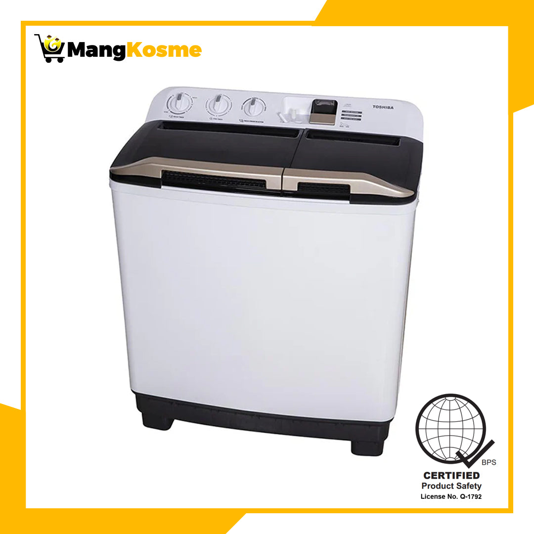 Toshiba 7 KG Twin Tub Washing Machine (Class A) - 0