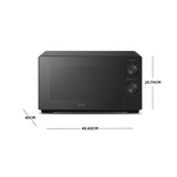 Midea 20 L Mechanical Inverter Microwave Oven, Black (Class A)