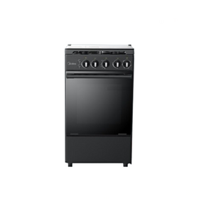 Midea 60 CM All Gas, Gas Range, Black (Class B)