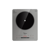 Midea 2200W Digital Induction Cooker, Glacier Silver (Class A)