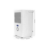 Carrier 12 L White Dehumidifier (Class A)