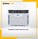 carrier-0.5 hp-remote aura-window type-aircon-front view