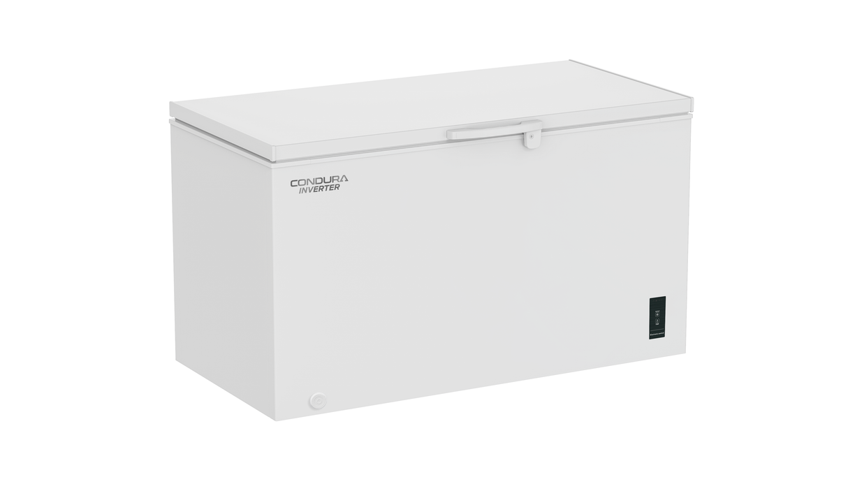 Condura 15 Cu. Ft.  Negosyo Chest Freezer Inverter Pro Refrigerator, White, CCF420Ri (Class C)