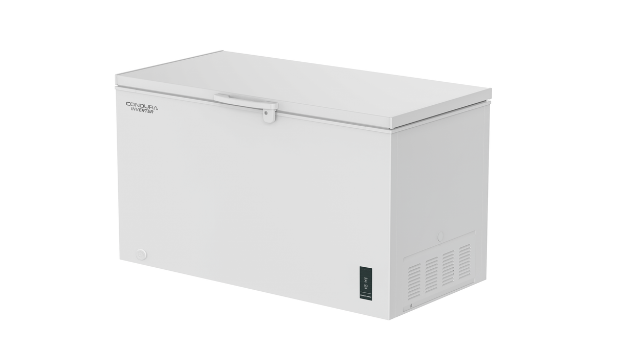 Condura 15 Cu. Ft.  Negosyo Chest Freezer Inverter Pro Refrigerator, White, CCF420Ri (Class C)