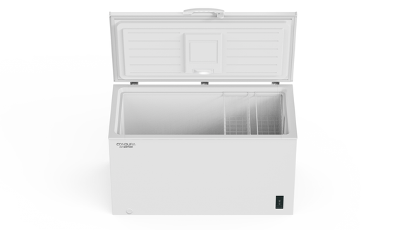 Condura 15 Cu. Ft.  Negosyo Chest Freezer Inverter Pro Refrigerator, White, CCF420Ri (Class A)