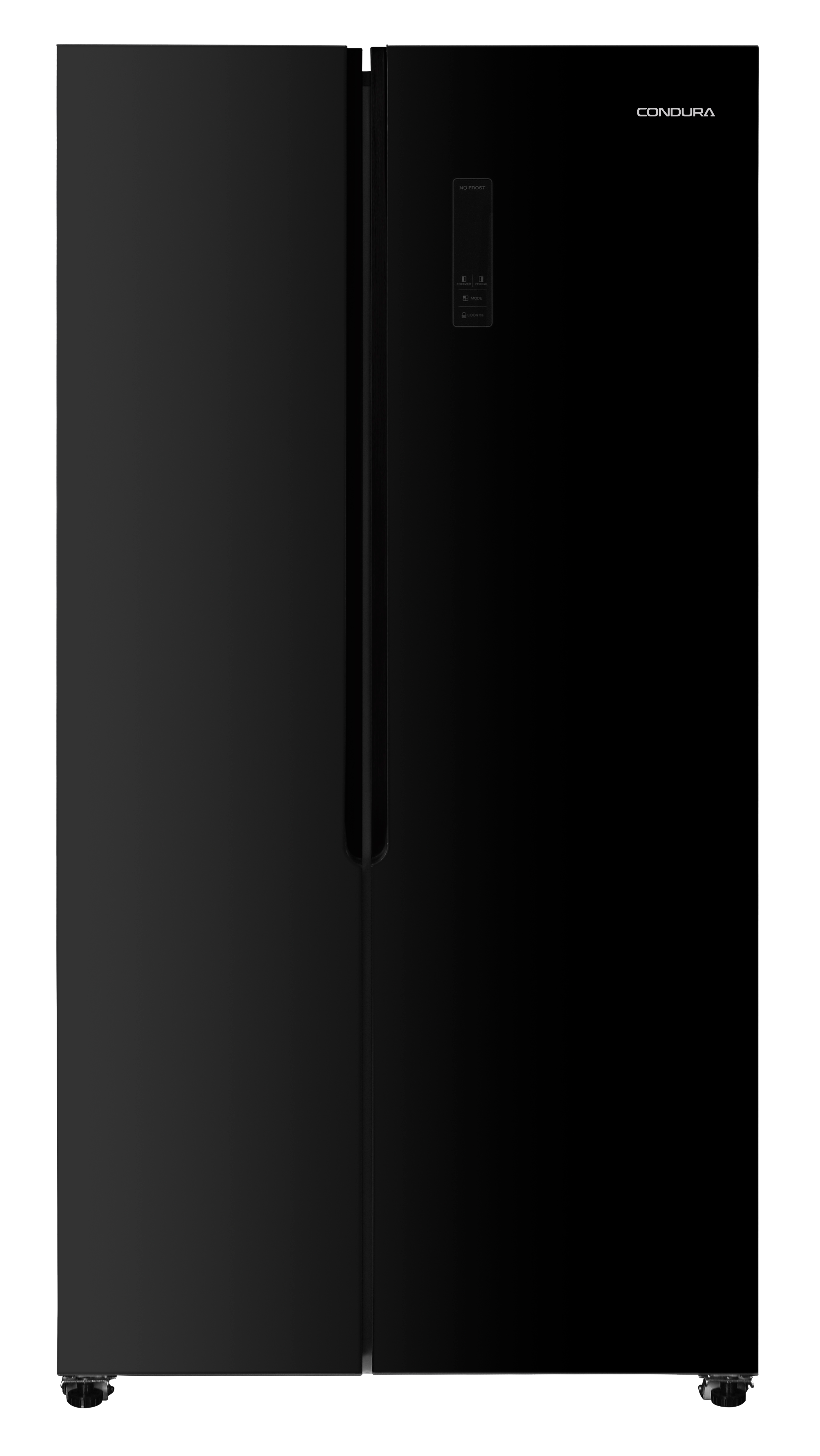 Condura 18.8 Cu. FT. No Frost Fully Auto, Side by Side Inverter Refrigerator, Black Glass, CSS-564i (Class A)