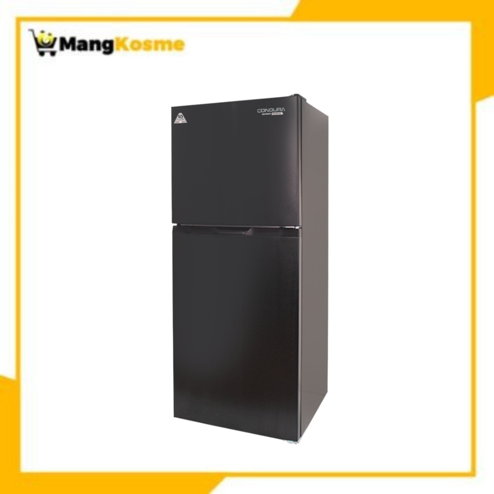 Condura 6.4 Cu. Ft. No Frost Inverter Refrigerator, Dark Inox, CNF198i (Class A)