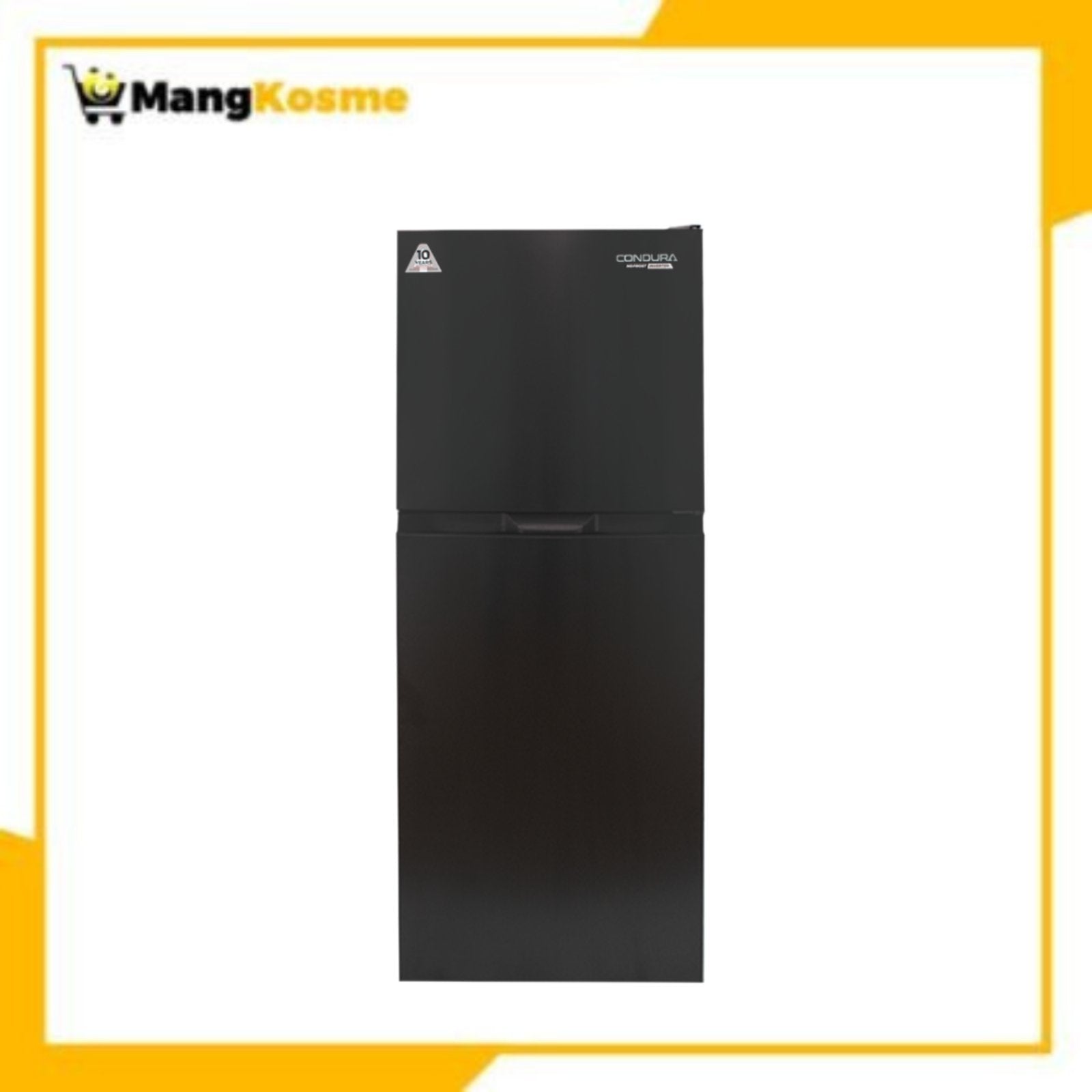 Condura 6.4 Cu. Ft. No Frost Inverter Refrigerator, Dark Inox, NCF198i (Class A)