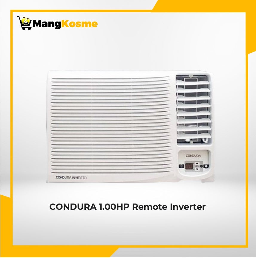 Condura 1HP Window-Type Remote Inverter Aircon l Mang Kosme